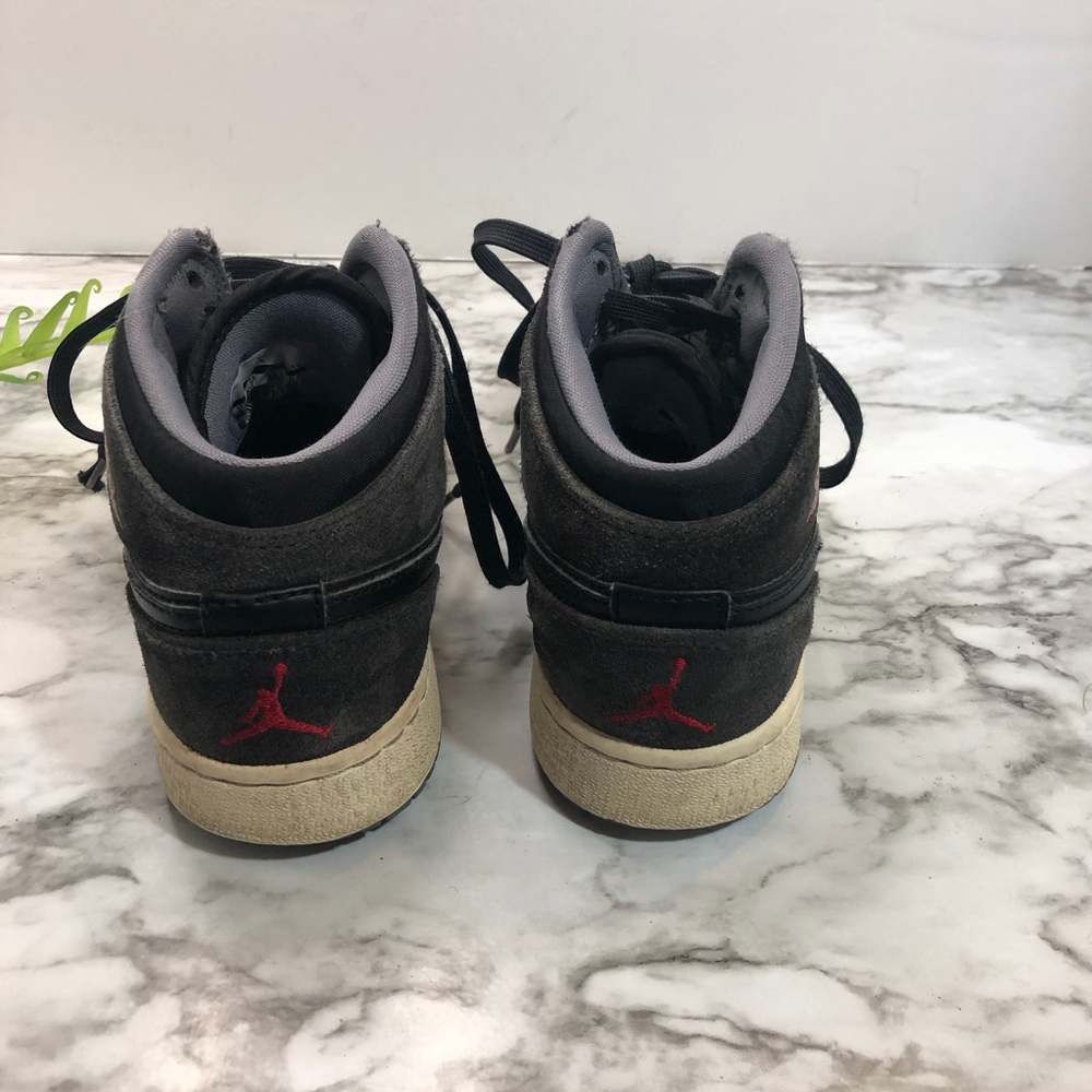 AIR JORDAN 1 MID 'ANTHRACITE' Size 3.5 - Picture 2 of 9